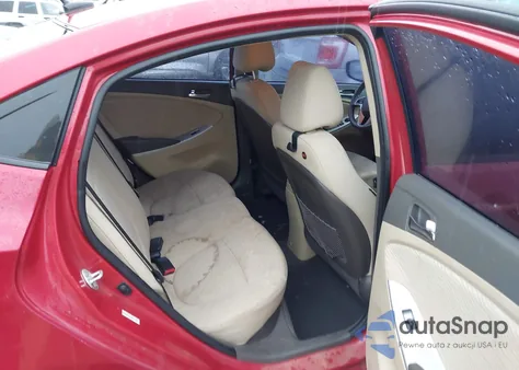 2013 Hyundai Accent Gls z USA, uszkodzony, nr VIN KMHCU4AE4DU490309